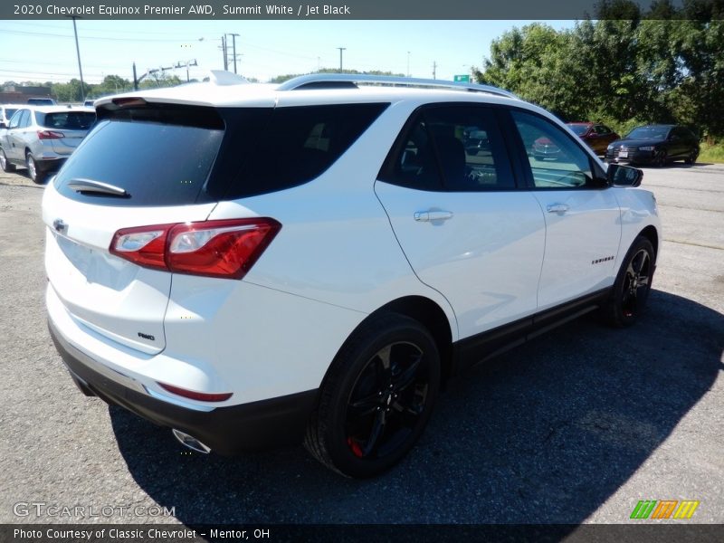 Summit White / Jet Black 2020 Chevrolet Equinox Premier AWD