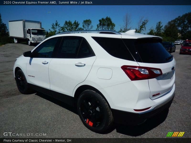 Summit White / Jet Black 2020 Chevrolet Equinox Premier AWD