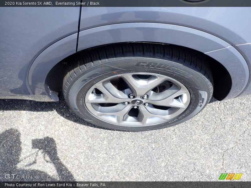 Everlasting Silver / Black 2020 Kia Sorento SX AWD