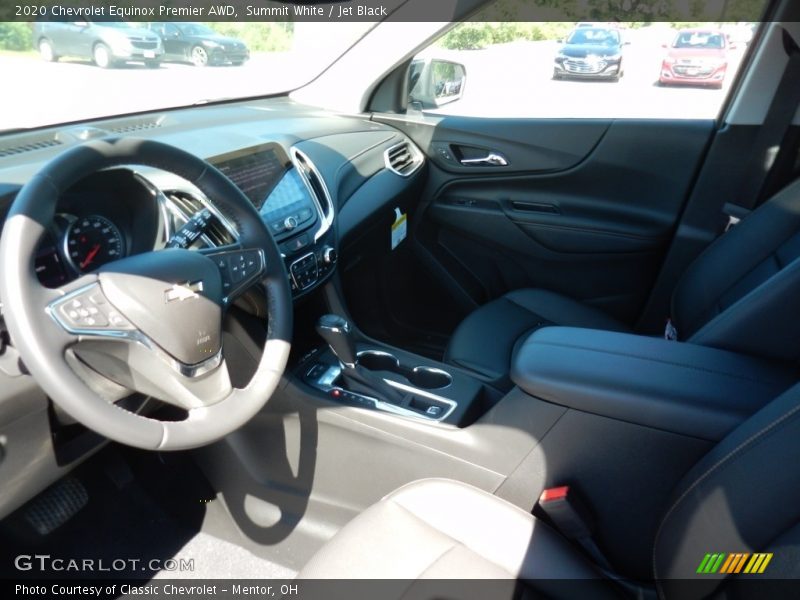 Summit White / Jet Black 2020 Chevrolet Equinox Premier AWD