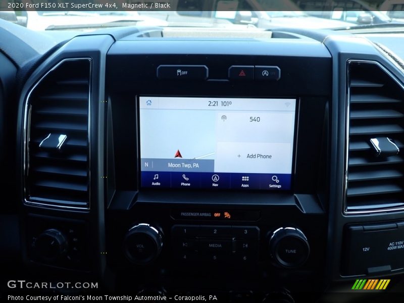 Magnetic / Black 2020 Ford F150 XLT SuperCrew 4x4