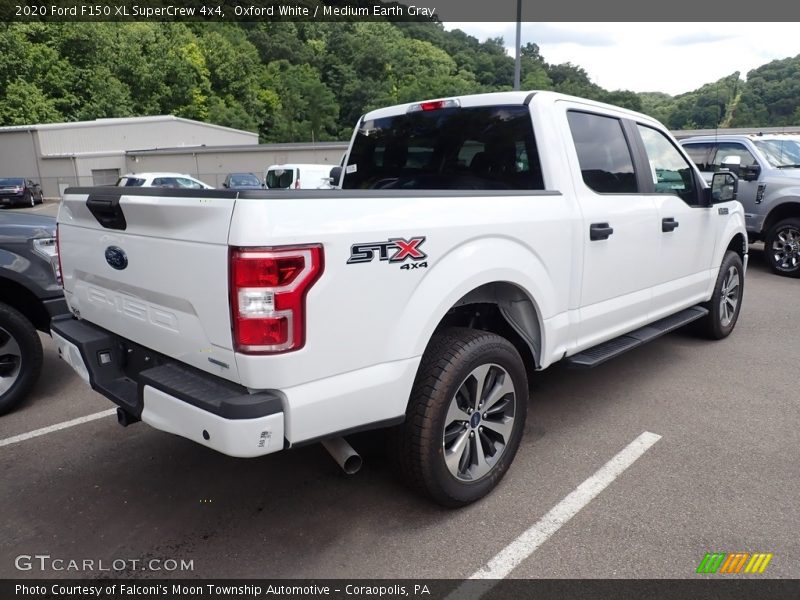 Oxford White / Medium Earth Gray 2020 Ford F150 XL SuperCrew 4x4