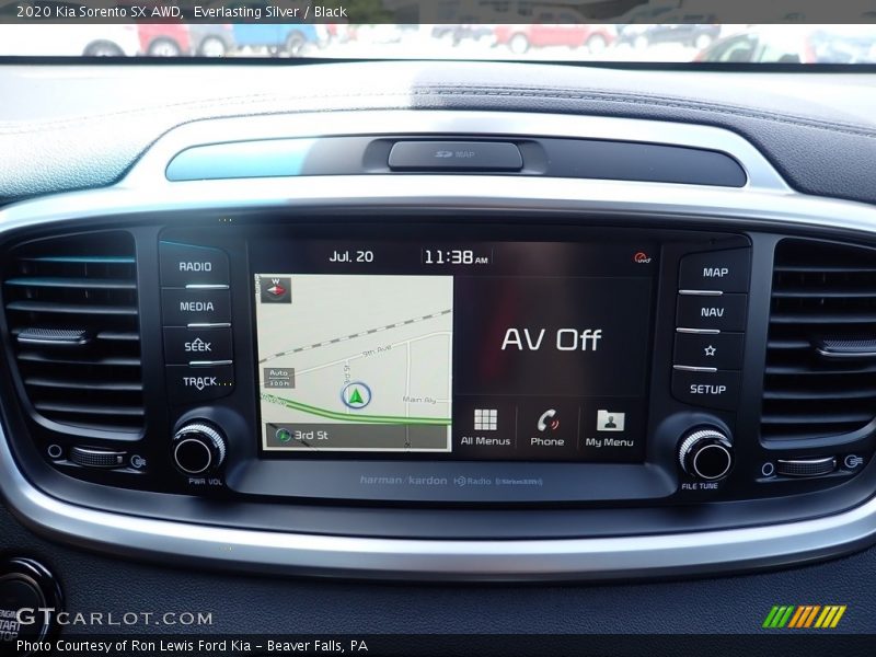 Everlasting Silver / Black 2020 Kia Sorento SX AWD
