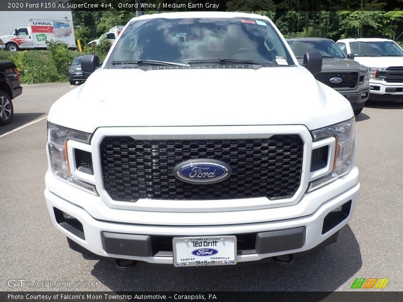 Oxford White / Medium Earth Gray 2020 Ford F150 XL SuperCrew 4x4