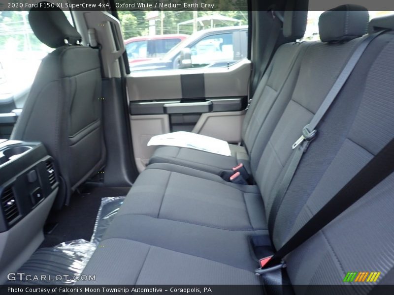 Oxford White / Medium Earth Gray 2020 Ford F150 XL SuperCrew 4x4