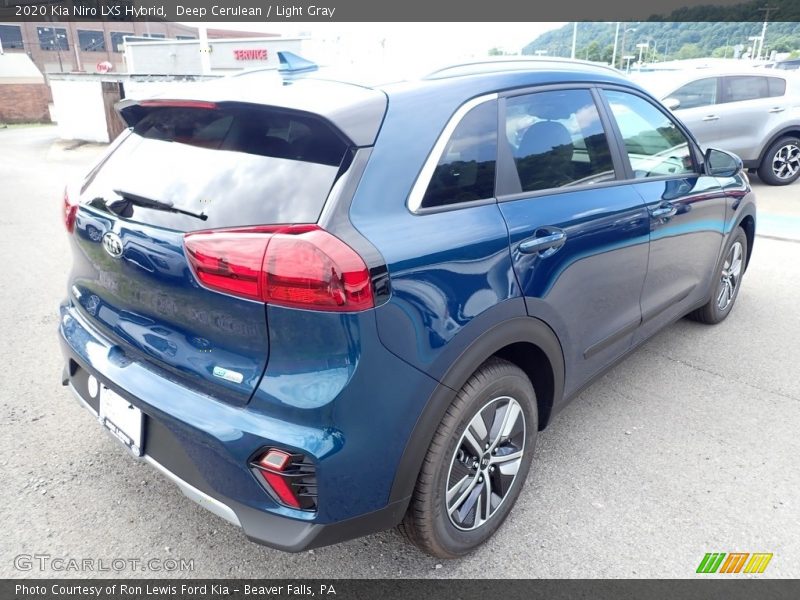 Deep Cerulean / Light Gray 2020 Kia Niro LXS Hybrid