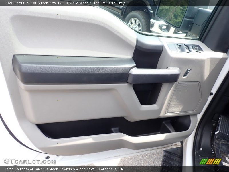 Oxford White / Medium Earth Gray 2020 Ford F150 XL SuperCrew 4x4