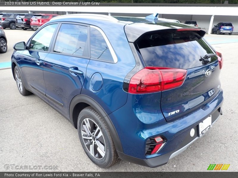 Deep Cerulean / Light Gray 2020 Kia Niro LXS Hybrid