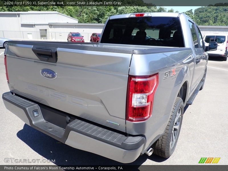 Iconic Silver / Medium Earth Gray 2020 Ford F150 XL SuperCrew 4x4