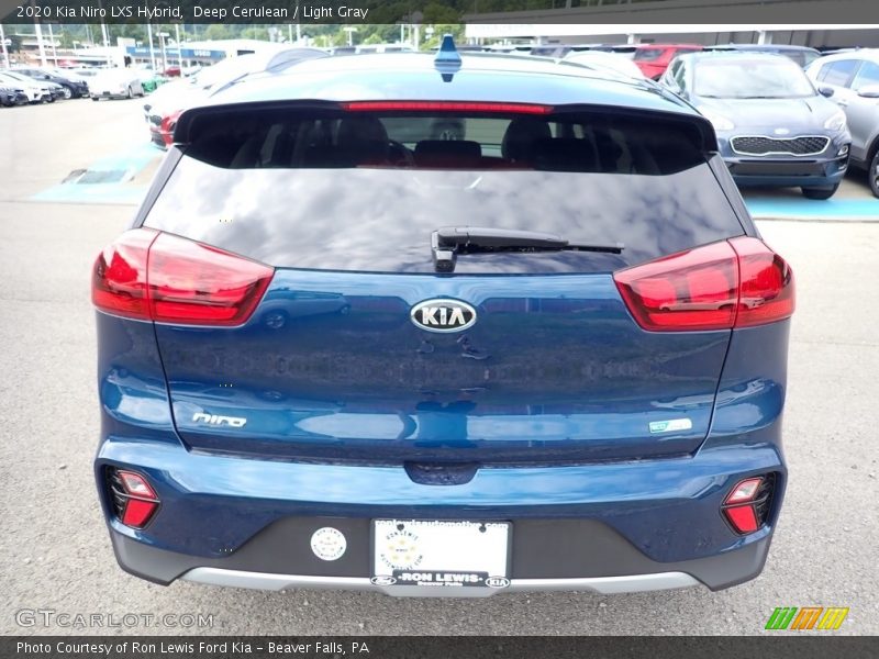 Deep Cerulean / Light Gray 2020 Kia Niro LXS Hybrid