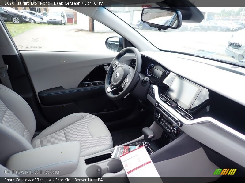 Front Seat of 2020 Niro LXS Hybrid