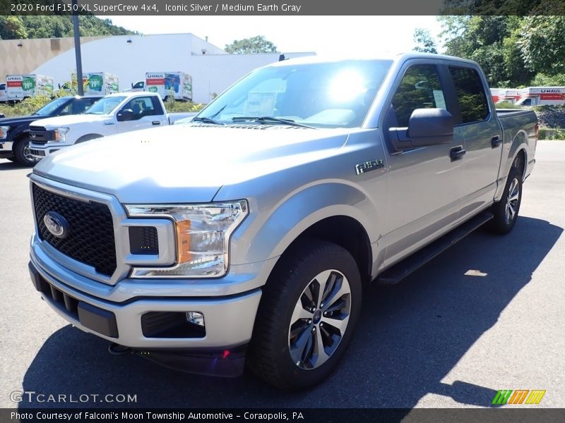 Iconic Silver / Medium Earth Gray 2020 Ford F150 XL SuperCrew 4x4