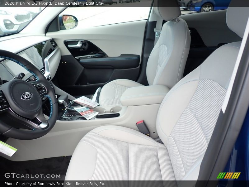  2020 Niro LXS Hybrid Light Gray Interior