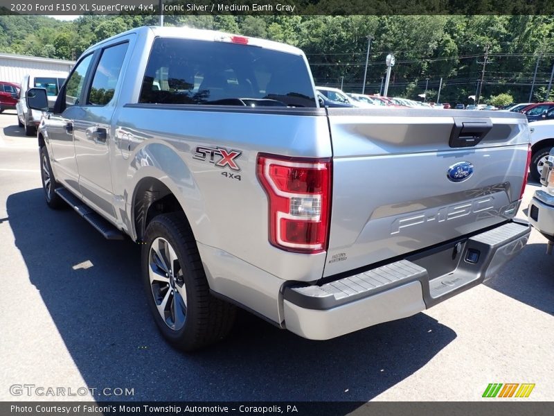 Iconic Silver / Medium Earth Gray 2020 Ford F150 XL SuperCrew 4x4