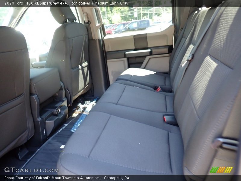 Iconic Silver / Medium Earth Gray 2020 Ford F150 XL SuperCrew 4x4