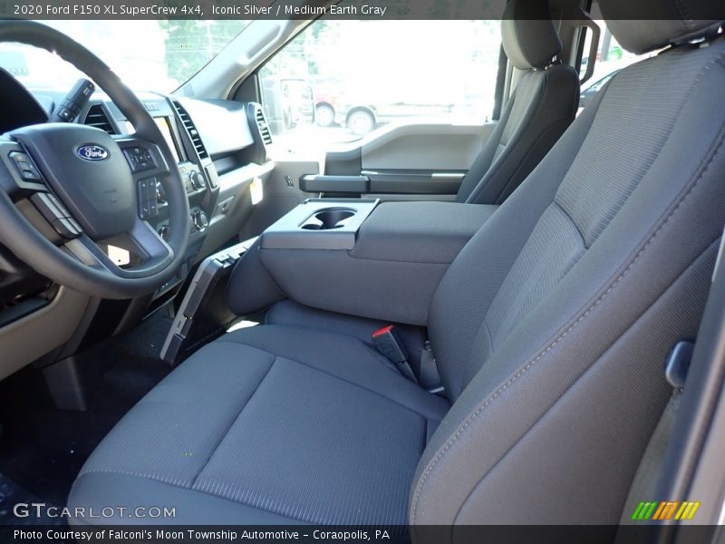 Iconic Silver / Medium Earth Gray 2020 Ford F150 XL SuperCrew 4x4