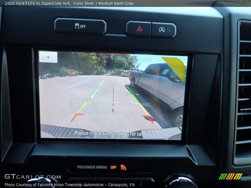 Iconic Silver / Medium Earth Gray 2020 Ford F150 XL SuperCrew 4x4