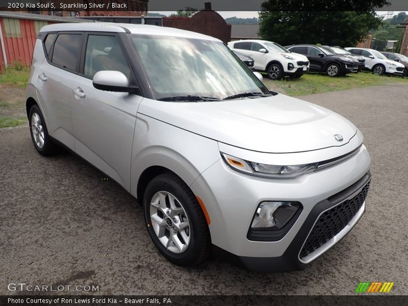 Sparkling Silver / Black 2020 Kia Soul S