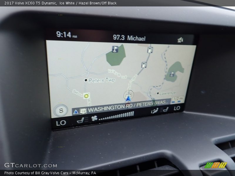 Navigation of 2017 XC60 T5 Dynamic