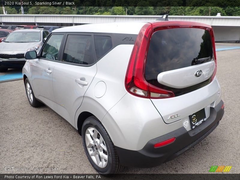 Sparkling Silver / Black 2020 Kia Soul S