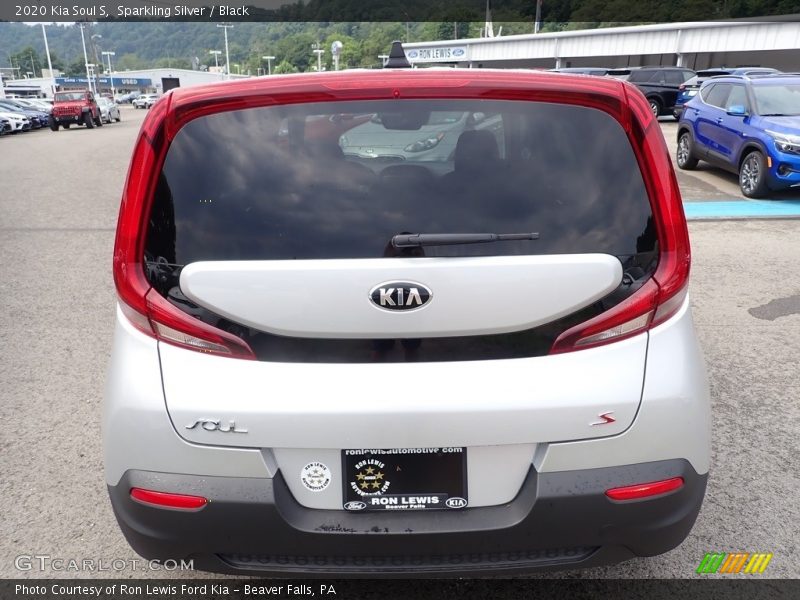 Sparkling Silver / Black 2020 Kia Soul S