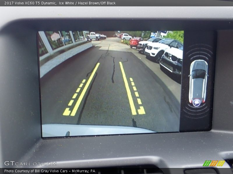 Ice White / Hazel Brown/Off Black 2017 Volvo XC60 T5 Dynamic