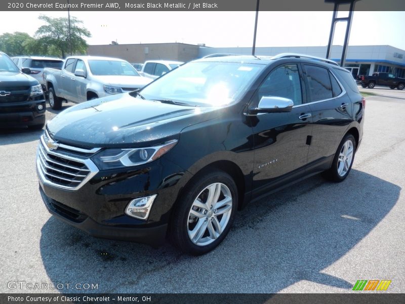 Mosaic Black Metallic / Jet Black 2020 Chevrolet Equinox Premier AWD