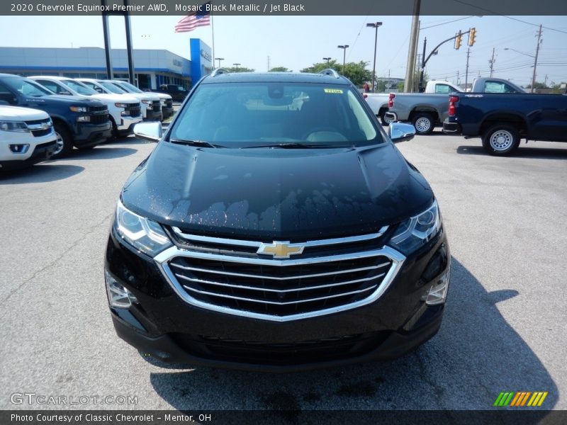 Mosaic Black Metallic / Jet Black 2020 Chevrolet Equinox Premier AWD