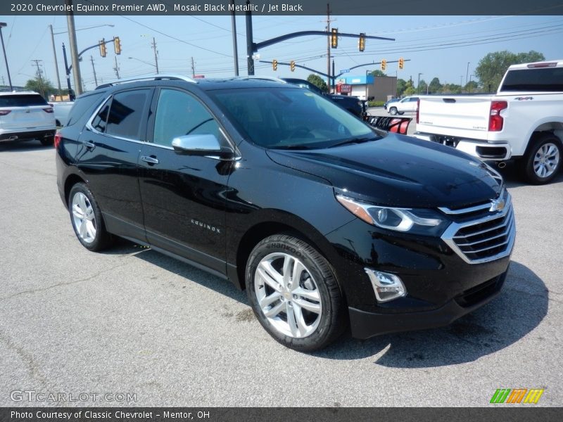 Mosaic Black Metallic / Jet Black 2020 Chevrolet Equinox Premier AWD