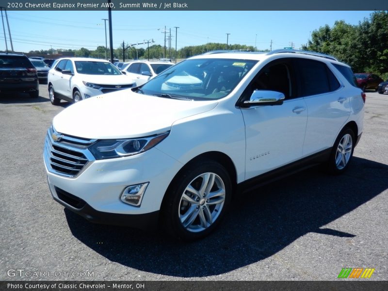 Summit White / Jet Black 2020 Chevrolet Equinox Premier AWD