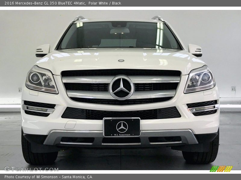 Polar White / Black 2016 Mercedes-Benz GL 350 BlueTEC 4Matic