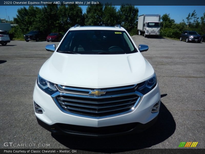 Summit White / Jet Black 2020 Chevrolet Equinox Premier AWD