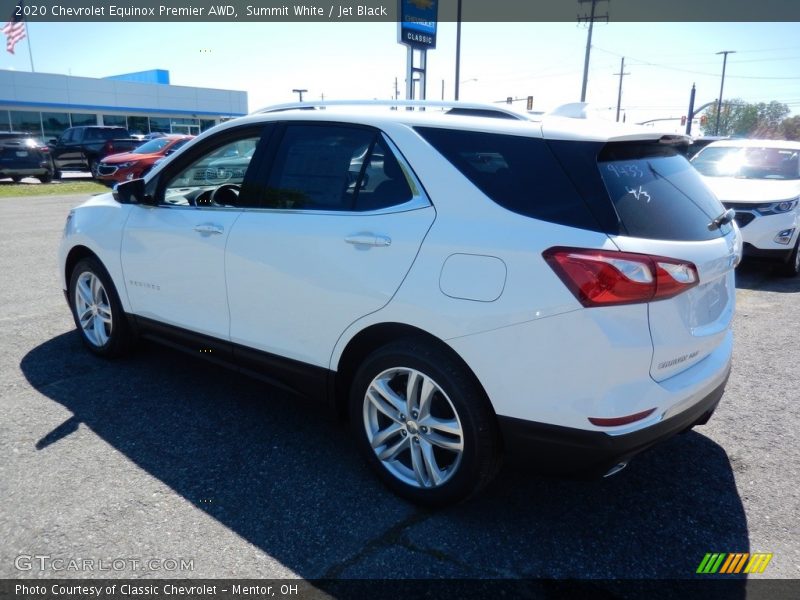 Summit White / Jet Black 2020 Chevrolet Equinox Premier AWD