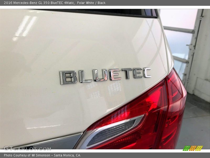 Polar White / Black 2016 Mercedes-Benz GL 350 BlueTEC 4Matic