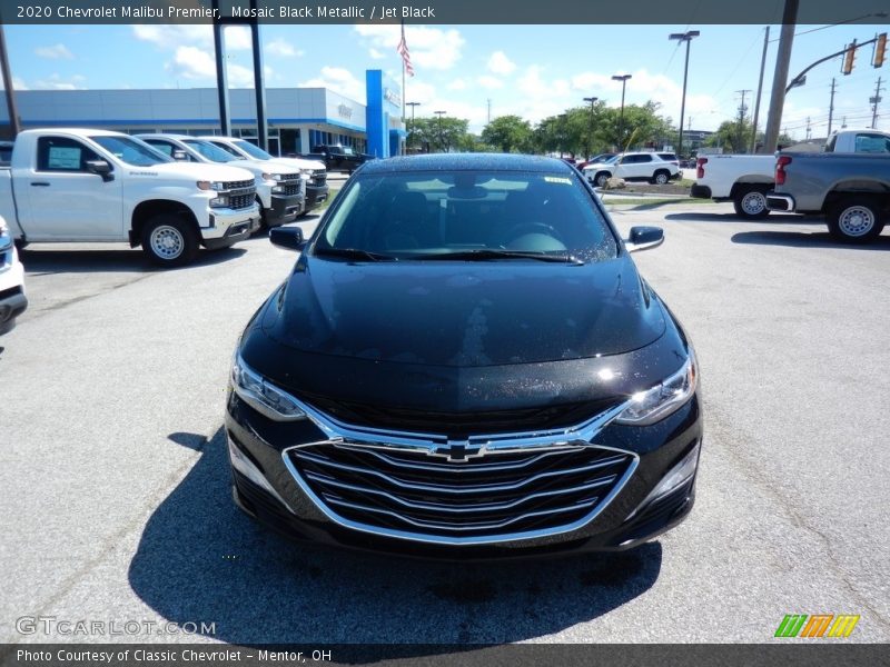 Mosaic Black Metallic / Jet Black 2020 Chevrolet Malibu Premier