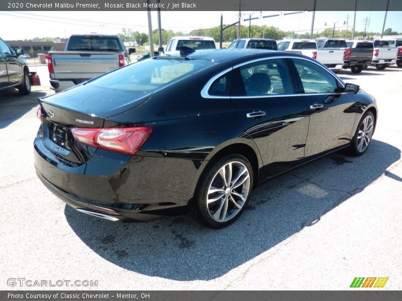 Mosaic Black Metallic / Jet Black 2020 Chevrolet Malibu Premier