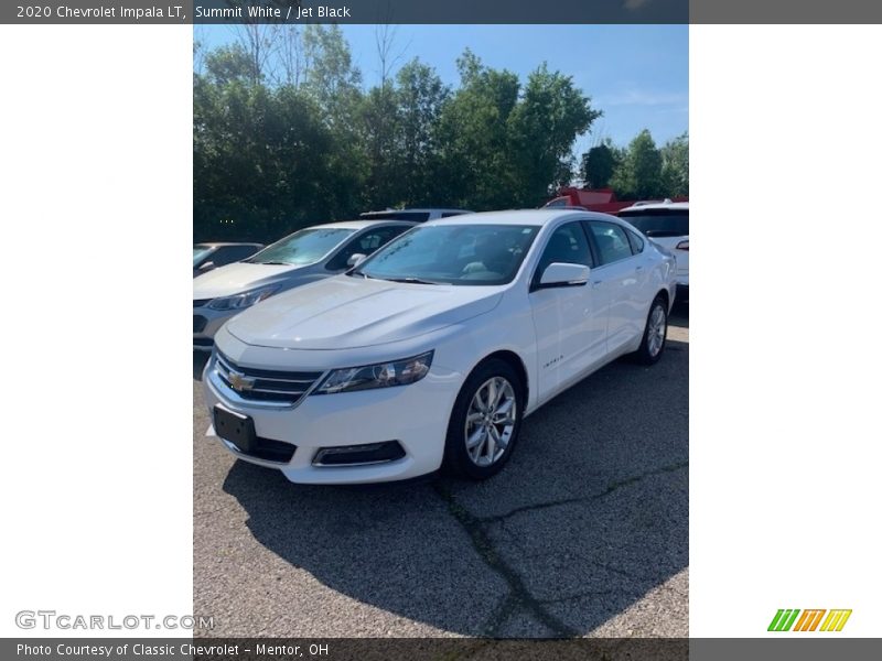 Summit White / Jet Black 2020 Chevrolet Impala LT