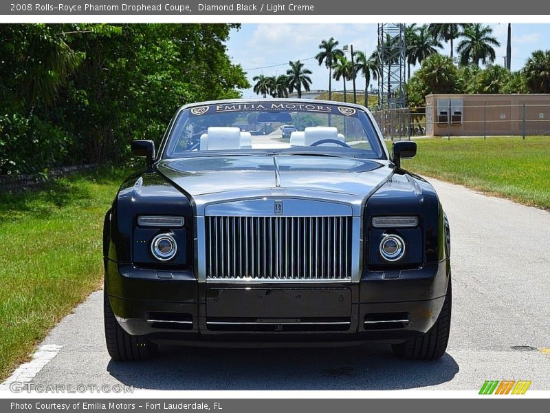 Diamond Black / Light Creme 2008 Rolls-Royce Phantom Drophead Coupe