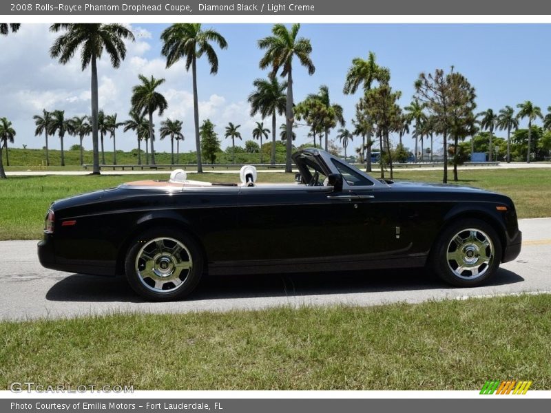 Diamond Black / Light Creme 2008 Rolls-Royce Phantom Drophead Coupe
