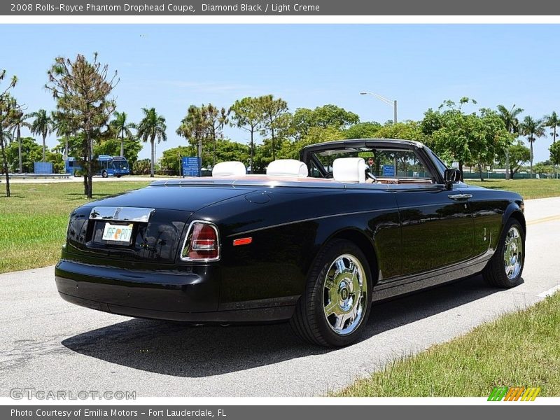 Diamond Black / Light Creme 2008 Rolls-Royce Phantom Drophead Coupe