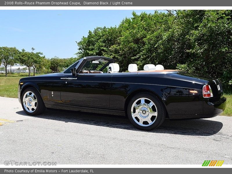 Diamond Black / Light Creme 2008 Rolls-Royce Phantom Drophead Coupe