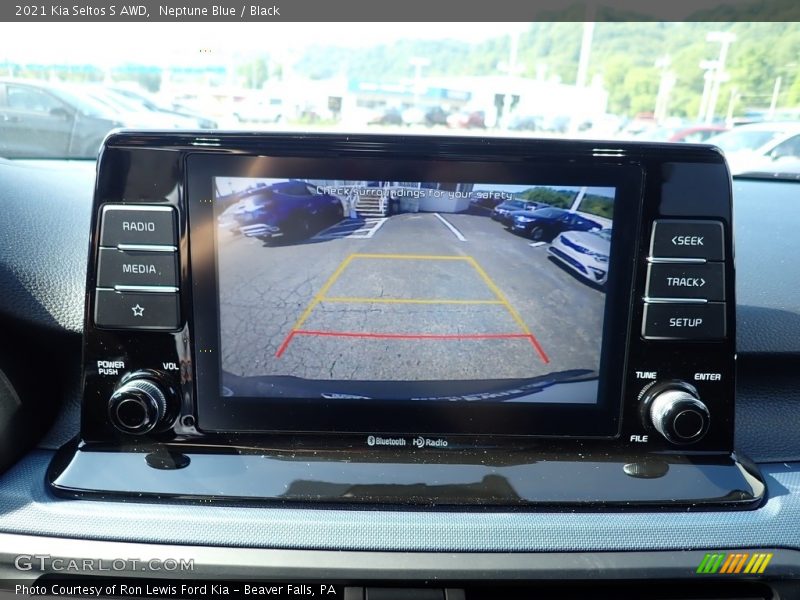 Neptune Blue / Black 2021 Kia Seltos S AWD