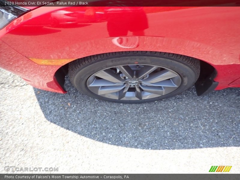 Rallye Red / Black 2020 Honda Civic EX Sedan