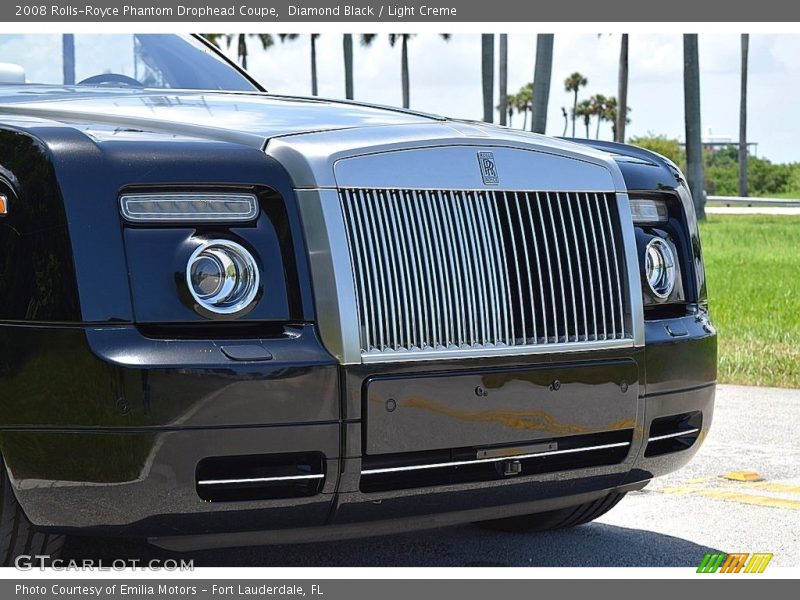 Diamond Black / Light Creme 2008 Rolls-Royce Phantom Drophead Coupe