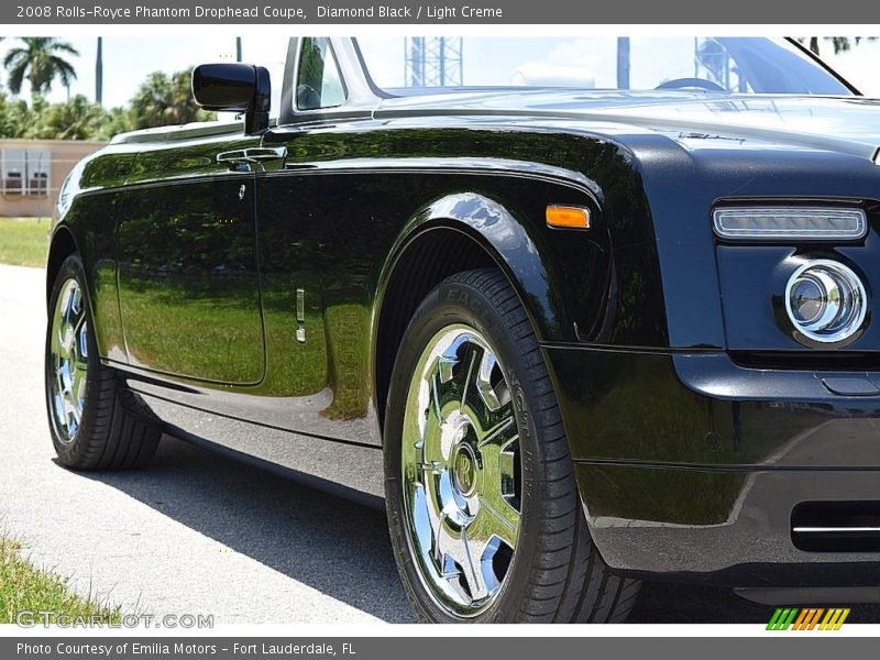 Diamond Black / Light Creme 2008 Rolls-Royce Phantom Drophead Coupe