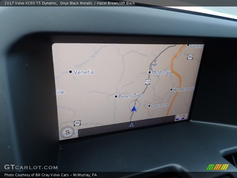 Navigation of 2017 XC60 T5 Dynamic