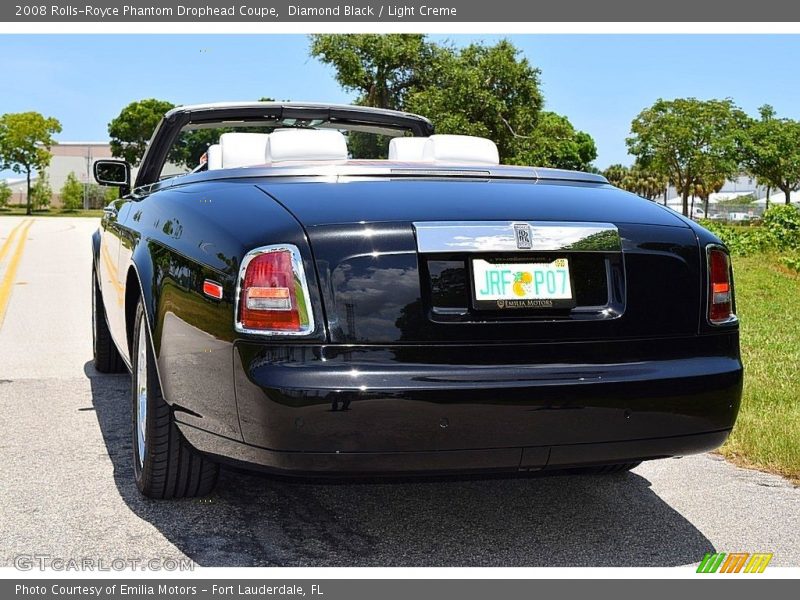 Diamond Black / Light Creme 2008 Rolls-Royce Phantom Drophead Coupe