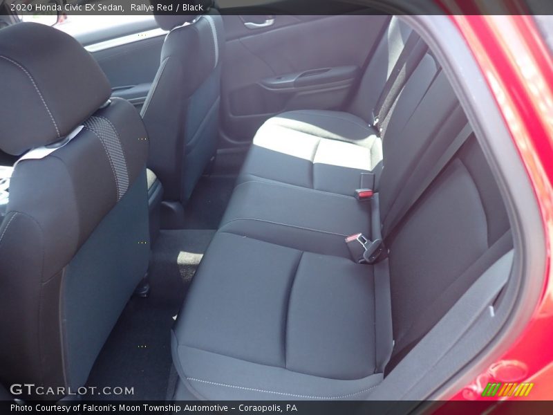 Rallye Red / Black 2020 Honda Civic EX Sedan
