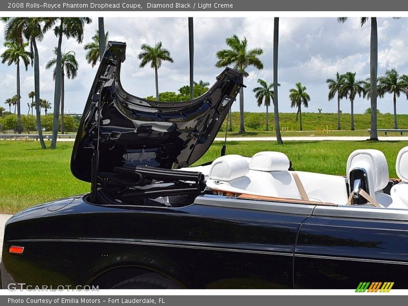 Diamond Black / Light Creme 2008 Rolls-Royce Phantom Drophead Coupe