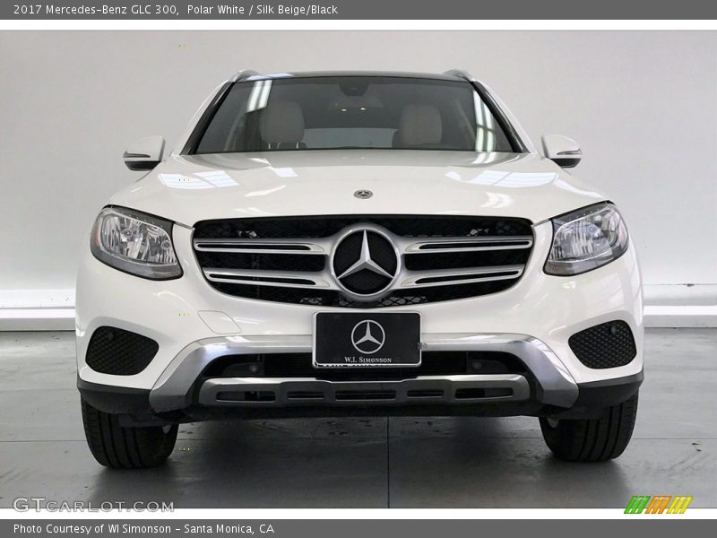 Polar White / Silk Beige/Black 2017 Mercedes-Benz GLC 300